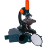 Микроскоп LEVENHUK LabZZ M3 с адаптером для фотоаппарата 69741